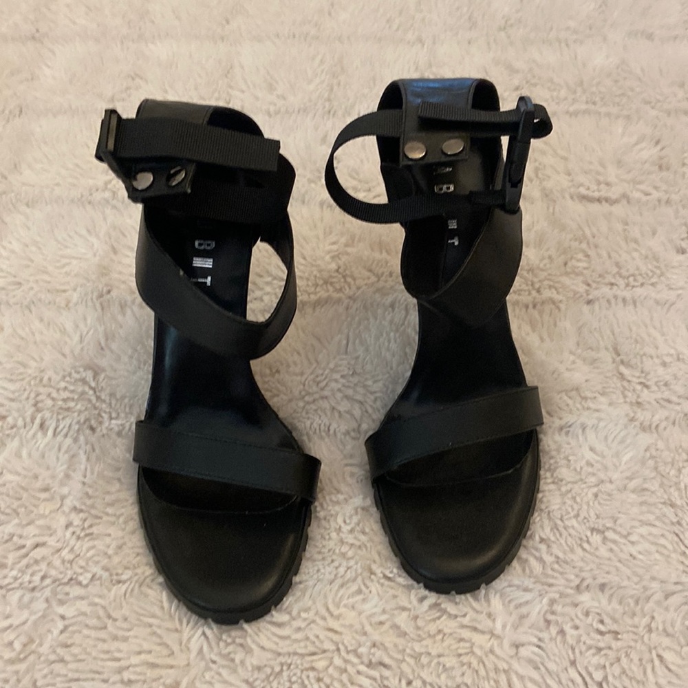 Black heels